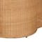 Bali & Pari Palm Bohemian Honey Scallop Rattan Coffee Table 244-13635-ZORO - alternate 3